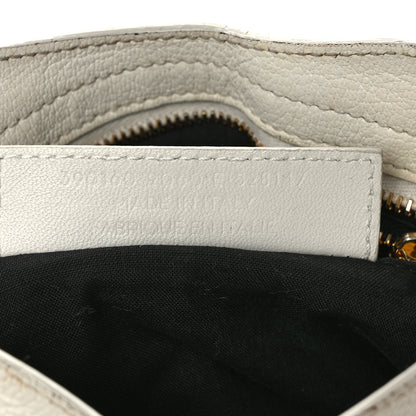 Balenciaga Chevre Gold Metallic Edge Hardware Mini City White 7 of 11