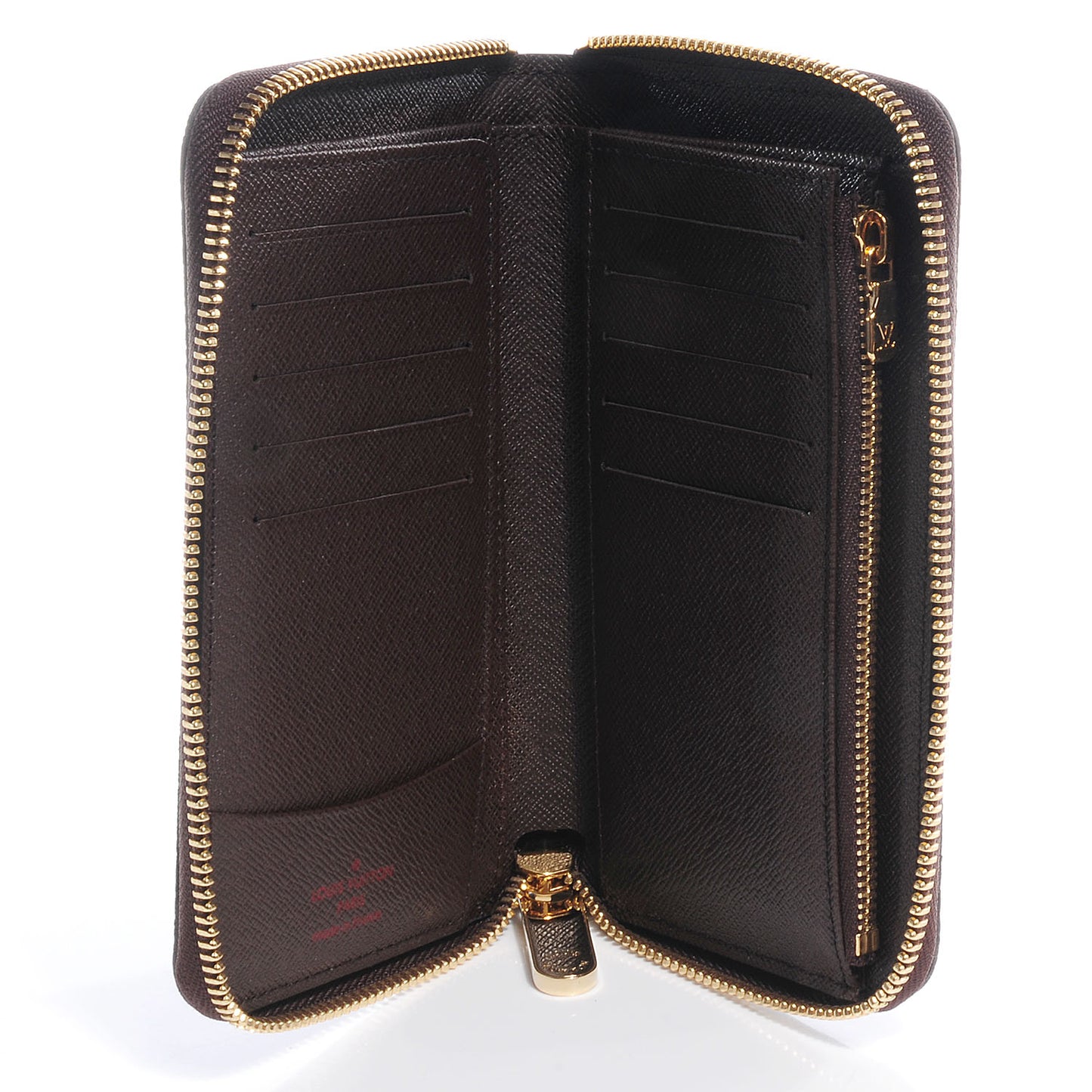 Damier Ebene Zippy Compact Wallet