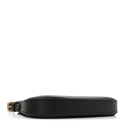 Louis Vuitton Calfskin LV Bloom Pochette Black 4 of 10