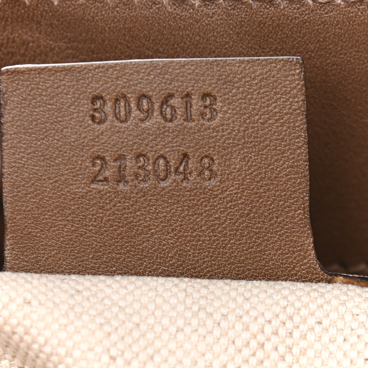 GG Supreme Monogram Medium Nice Tote Brown