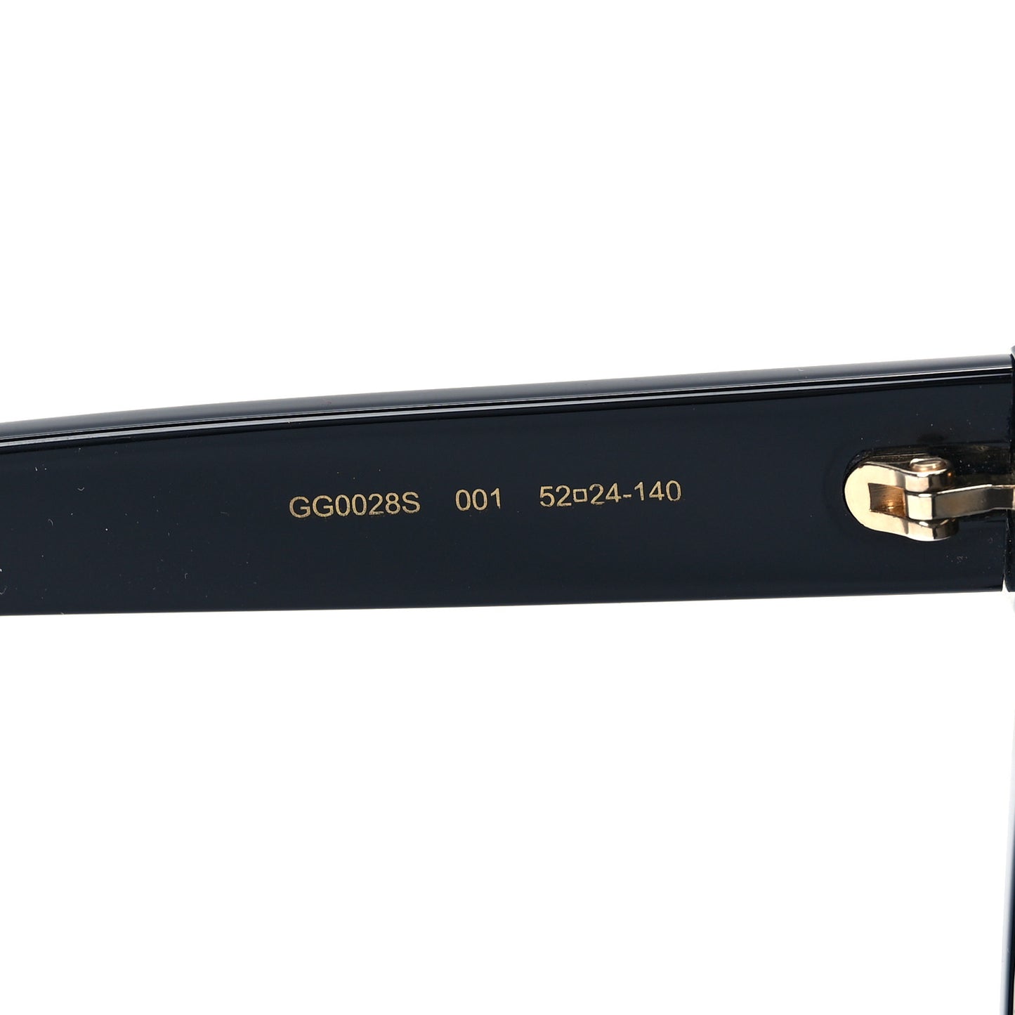 Round GG Sunglasses GG0028S Black