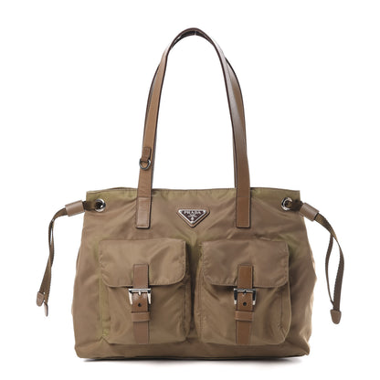 Prada Nylon Vela Tote Cammello 1 of 15