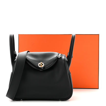 Hermes Swift Mini Lindy 20 Black 11 of 11
