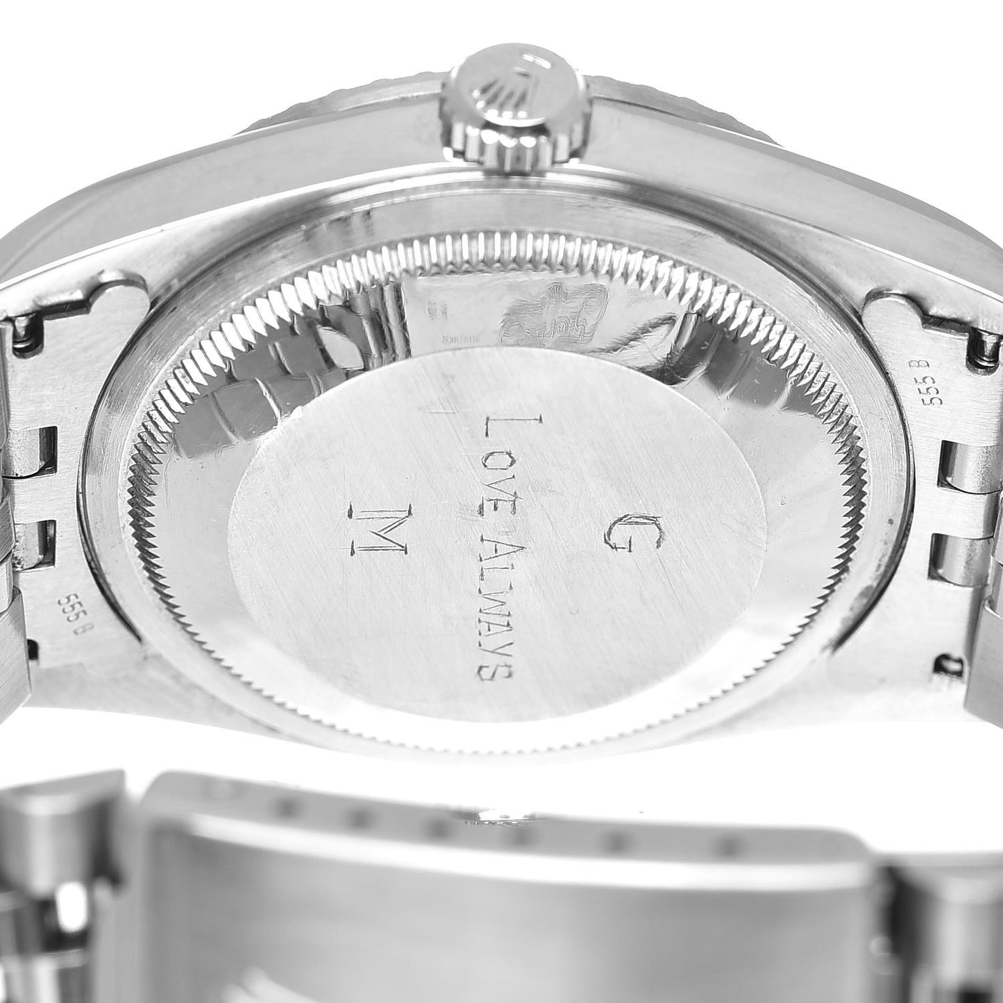 Stainless Steel 36mm Oyster Perpetual Datejust Watch White Roman 16220