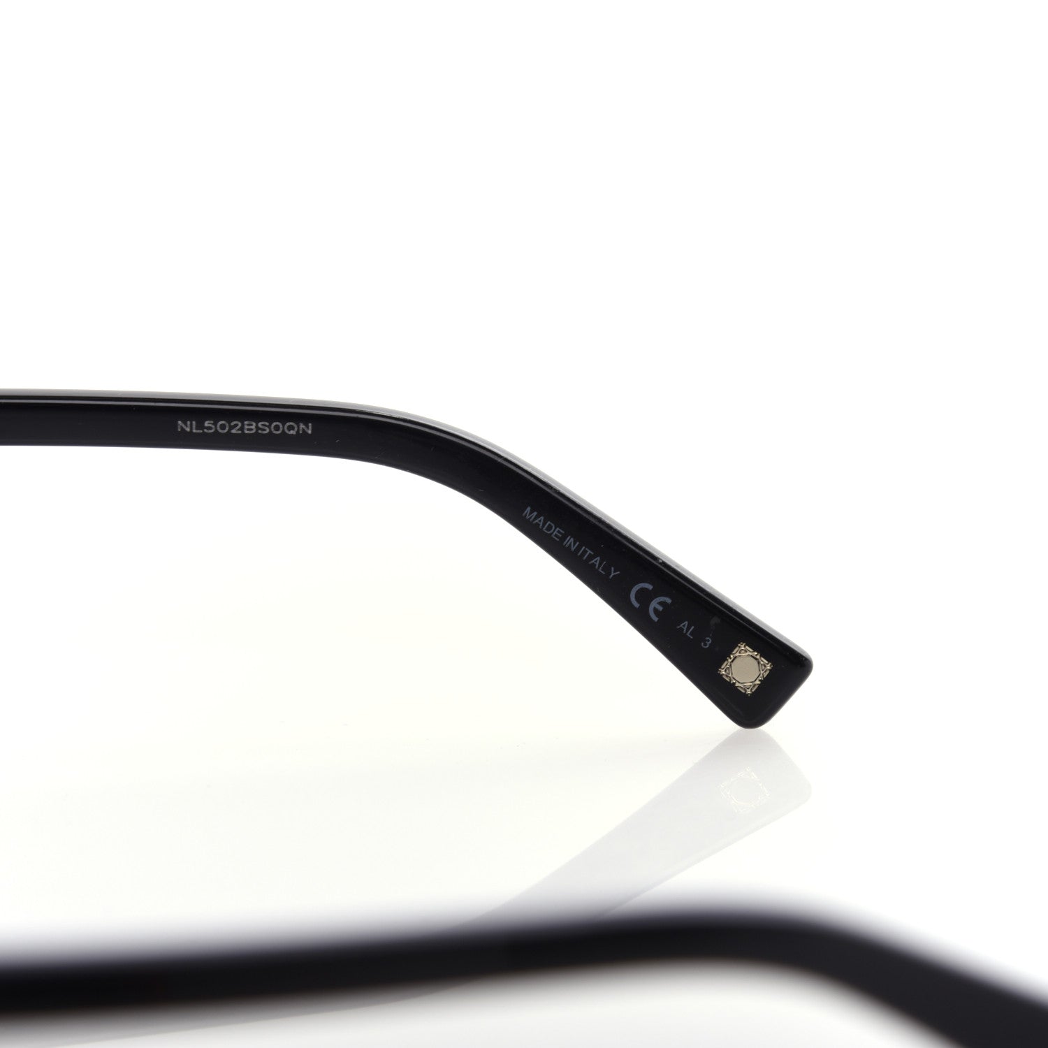 Christian Dior Metal Chicago 2 Aviator Sunglasses Black 8 of 9