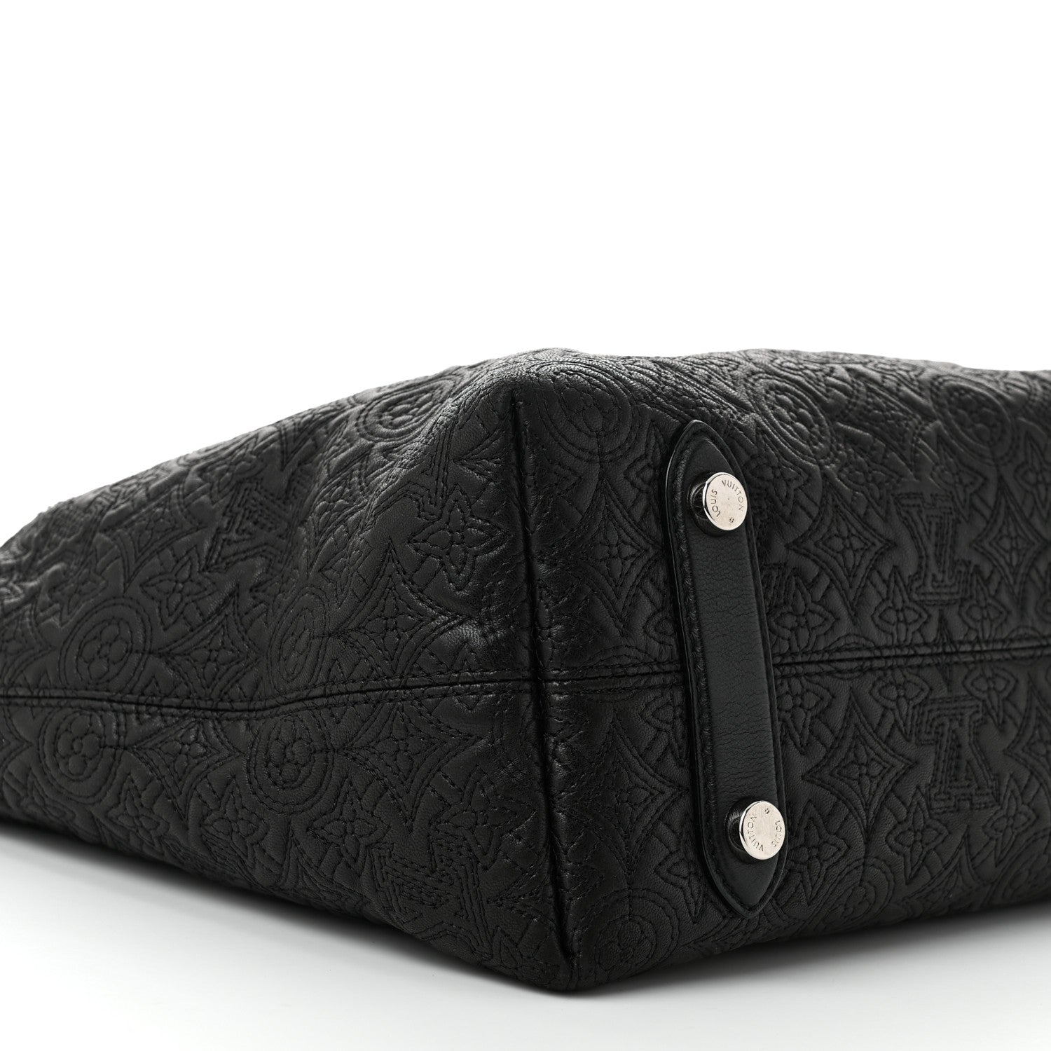 Louis Vuitton Monogram Lambskin Antheia Hobo PM Black 9 of 10