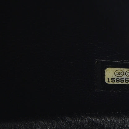 Chanel Lambskin Quilted Jumbo Double Flap So Black 8 of 16