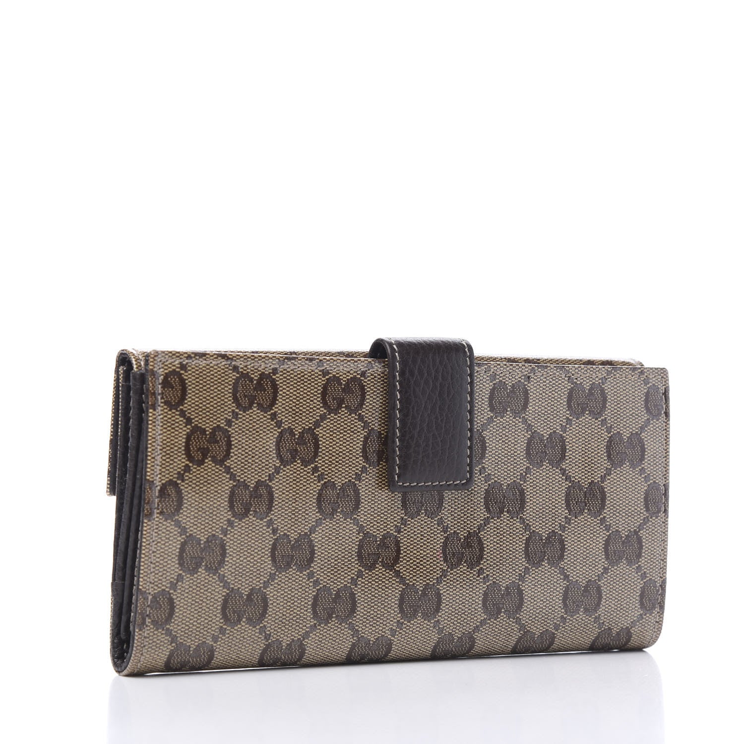 Gucci Crystal Monogram Eclipse Continental Wallet 2 of 6