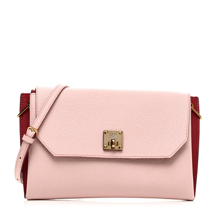 MCM Grained Calfskin Small Milla Clutch Pale Mauve 1 of 9