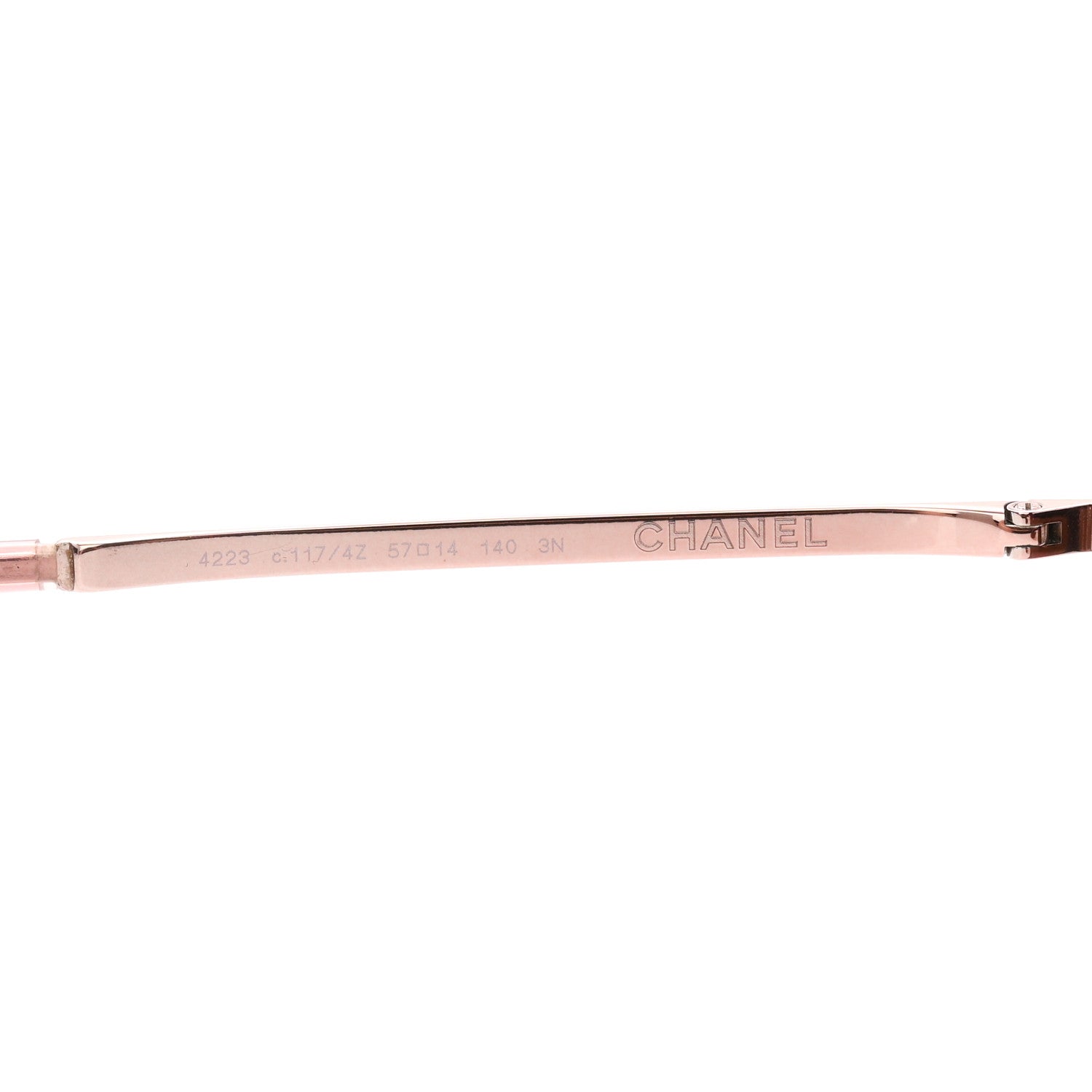 Chanel Metal Mirrored Pilot Summer Sunglasses 4223 Pink 5 of 8