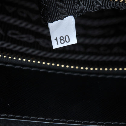 Prada Saffiano Medium Galleria Double Zip Tote Black 9 of 10