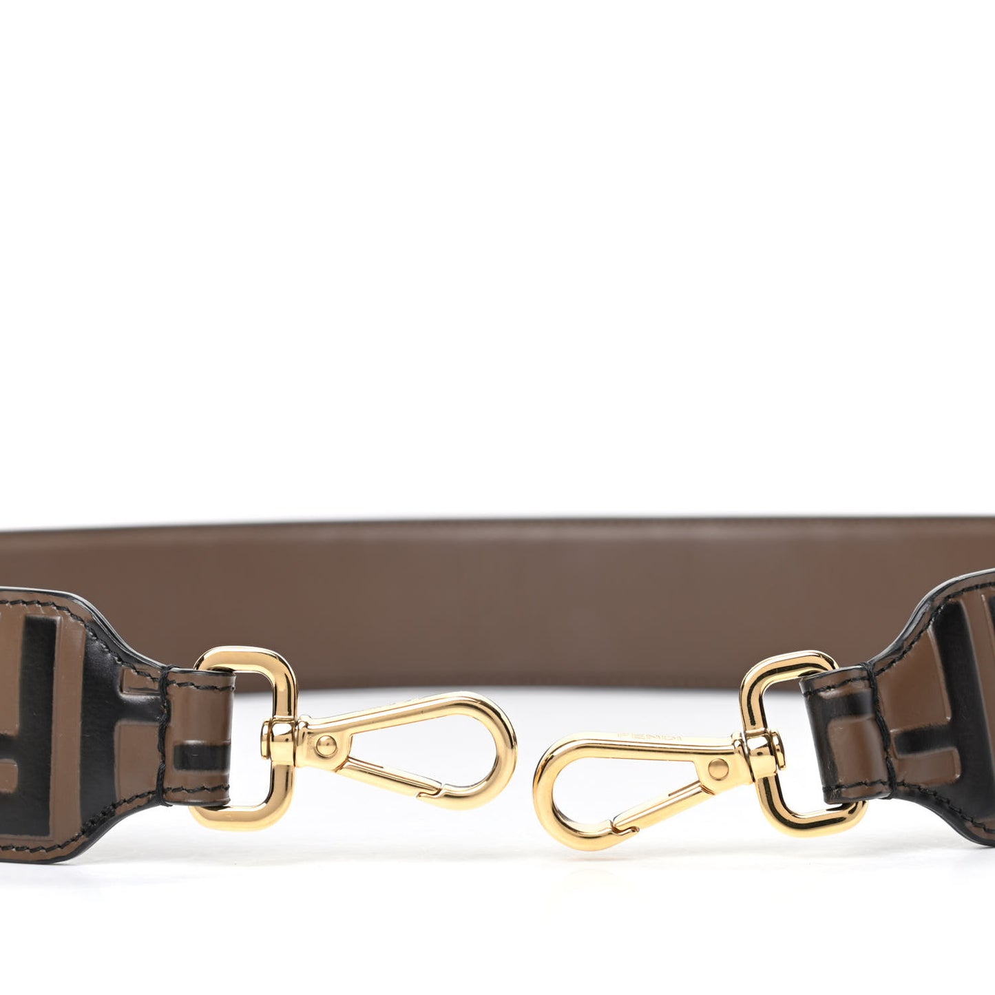 Vitello Century Bi-Color FF 1974 Embossed Strap You Maya Black