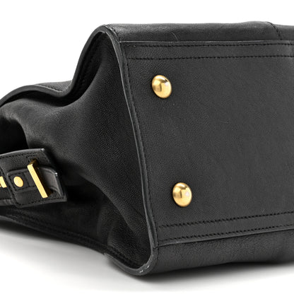 Saint Laurent Sheepskin Small Cabas Chyc Black 10 of 17