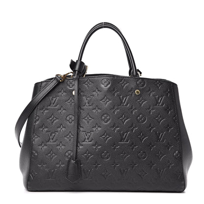 Louis Vuitton Empreinte Montaigne GM Black 1 of 15