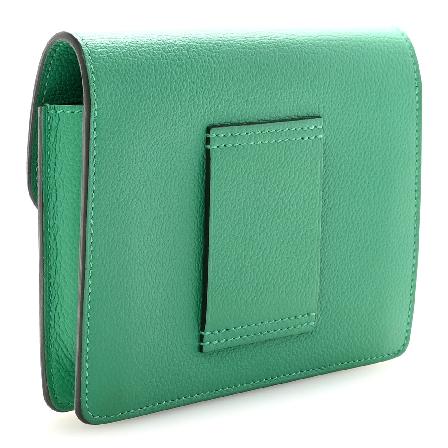 Evercolor Bi-Color Roulis Slim Wallet Menthe Vert Bosphore