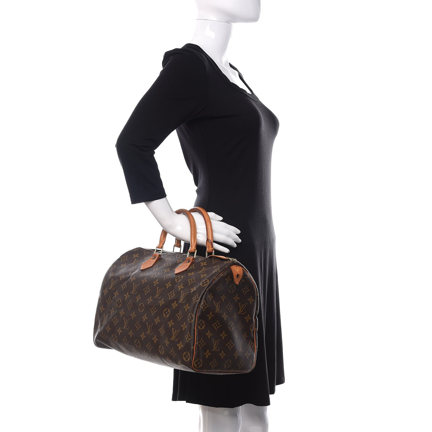 Louis Vuitton Monogram Speedy 35 2 of 10