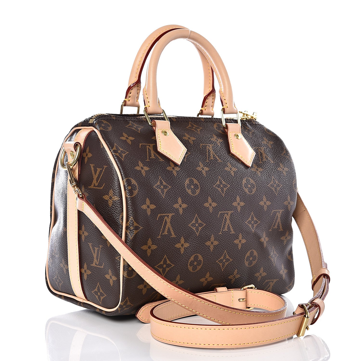 Louis Vuitton Monogram Speedy Bandouliere 25 2 of 9
