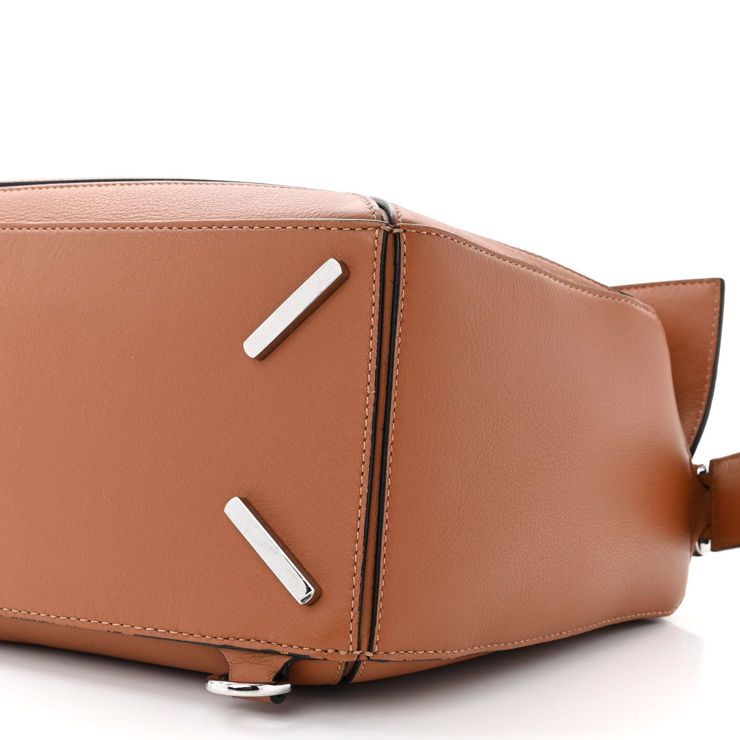 Calfskin Medium Puzzle Bag Tan