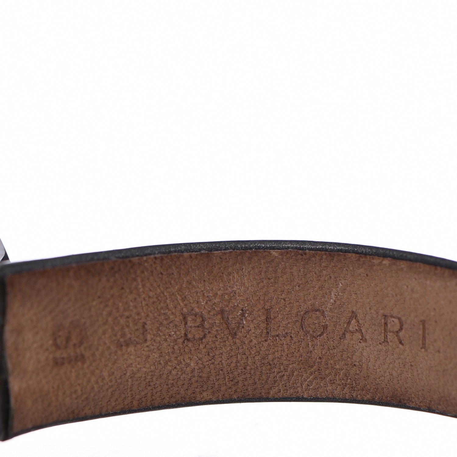 Bulgari Stainless Steel Calfskin 22mm B.Zero1 Quartz Watch Black 7 of 19