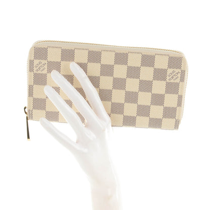 Louis Vuitton Damier Azur Zippy Wallet 2 of 7