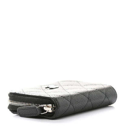 Chanel Caviar Quilted Classic Zipped Coin Purse Black 4 of 8