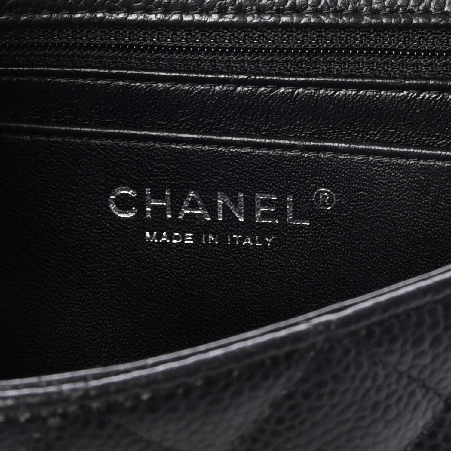 Chanel Caviar Quilted Mini Rectangular Flap Black 7 of 9