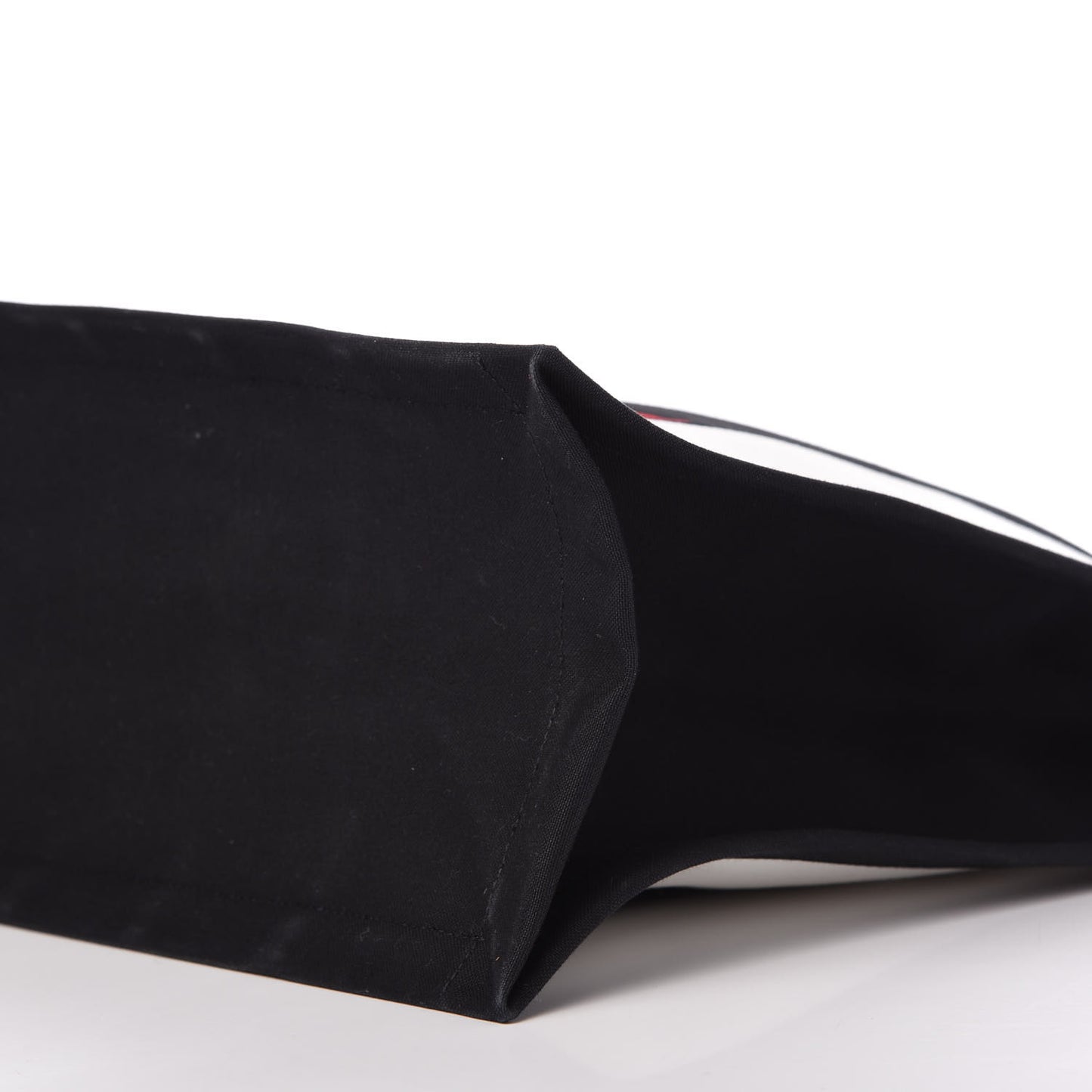 Canvas Noe Striped Tote Black White