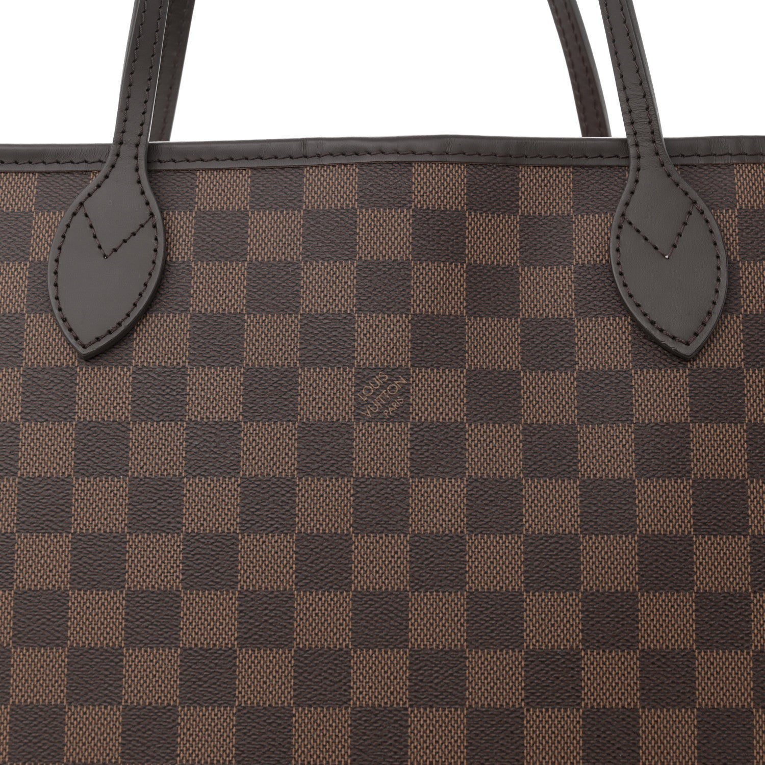 Louis Vuitton Damier Ebene Neo Neverfull MM Rose Ballerine 8 of 12