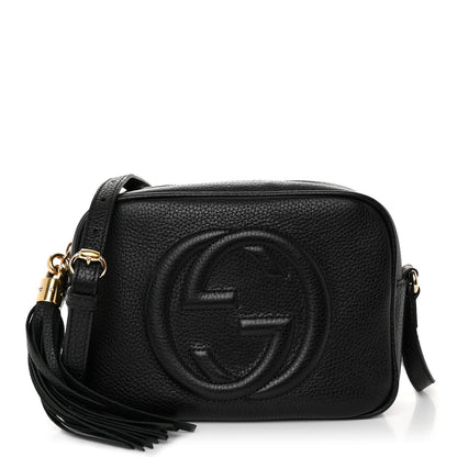 Gucci Pebbled Calfskin Small Soho Disco Bag Black 1 of 10