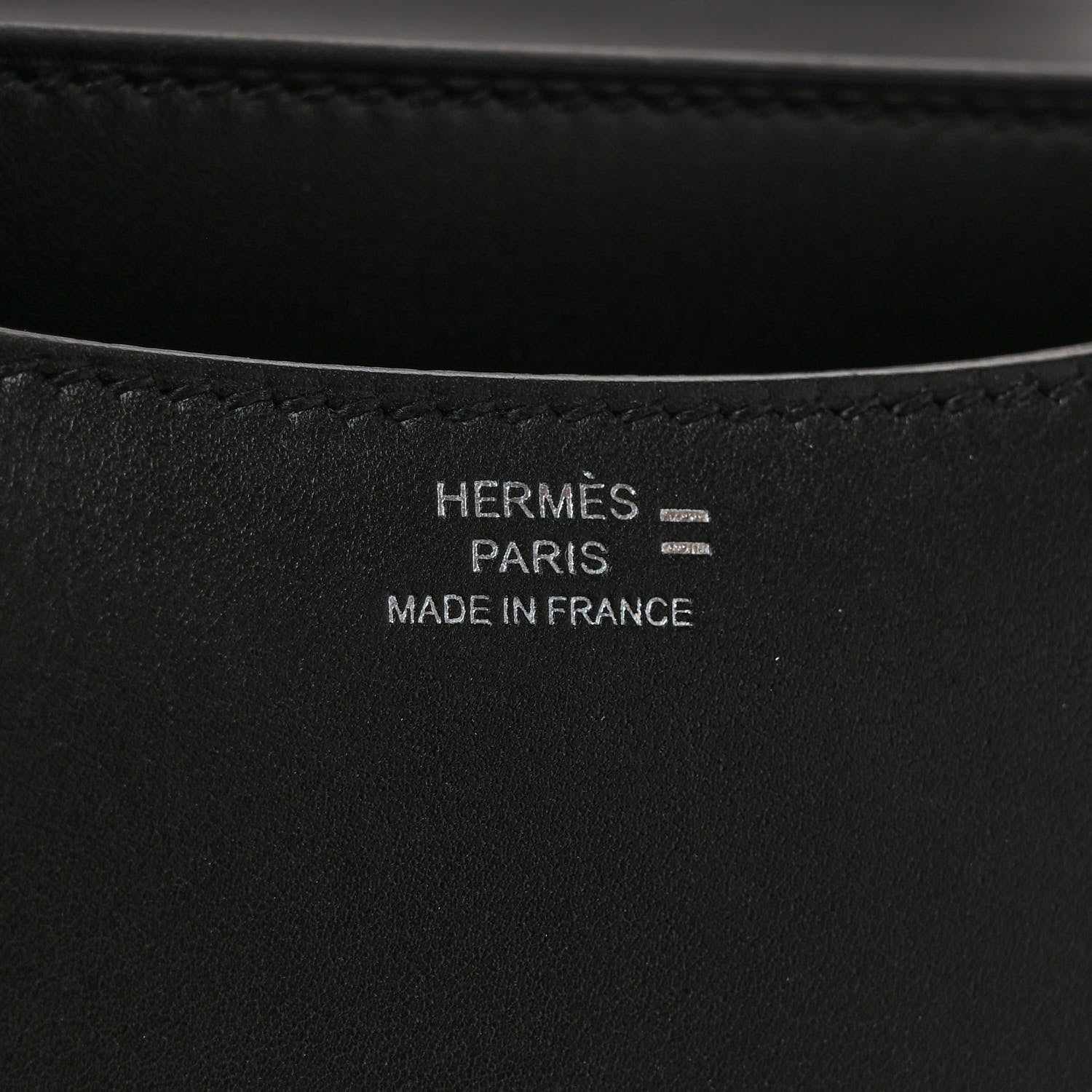 Hermes Veau Monsieur Lizard Constance 18 Black Ombre 7 of 10