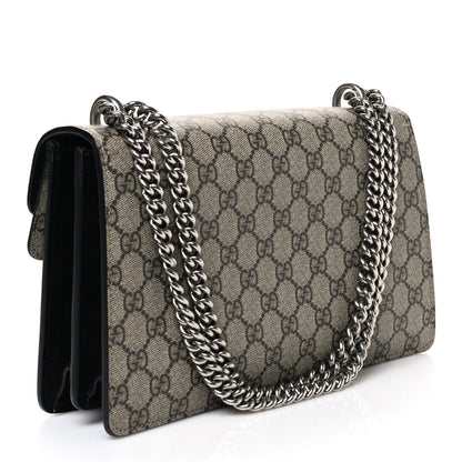 Gucci GG Supreme Monogram Small Dionysus Shoulder Bag Black 3 of 10