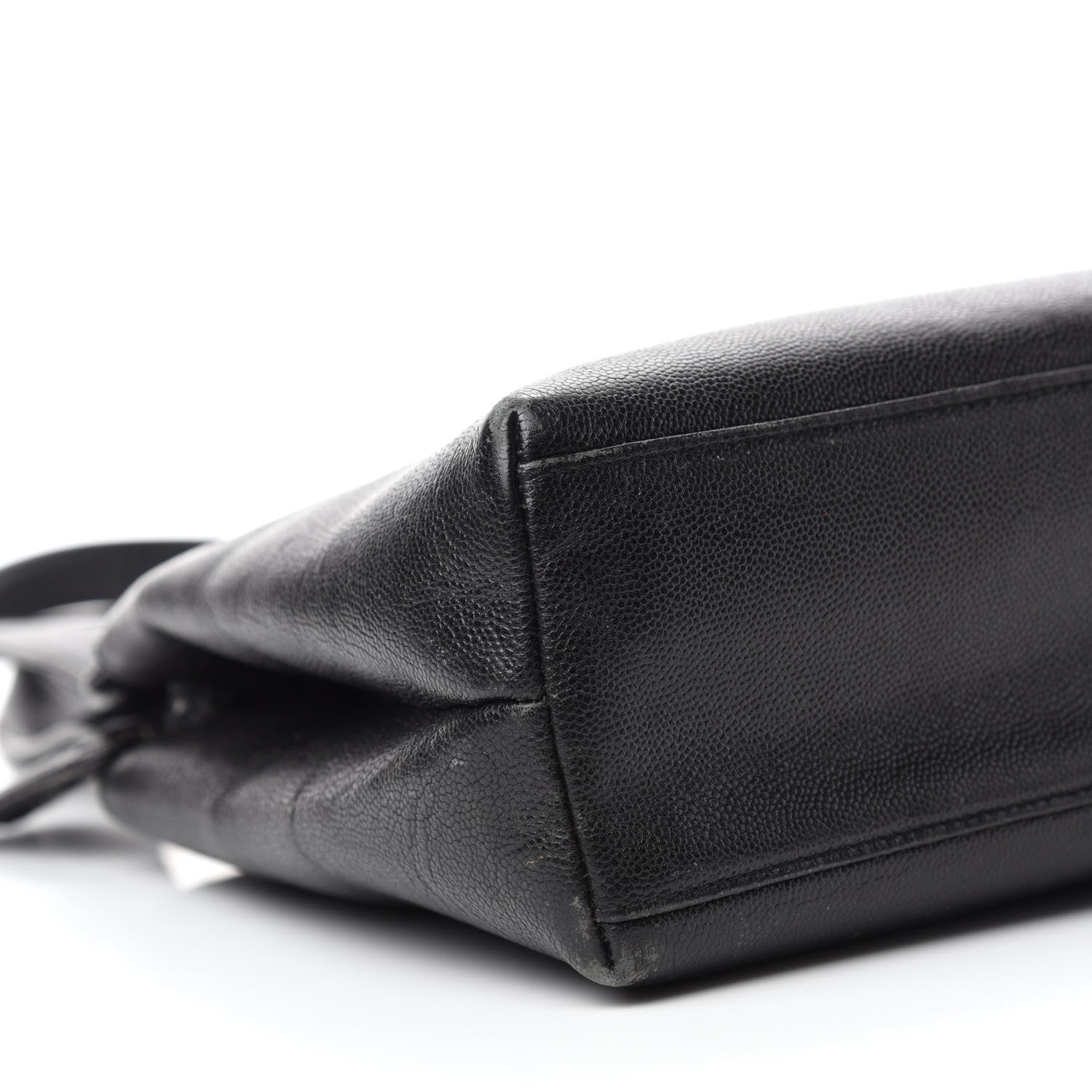 Chanel Caviar Small Shopping Tote Black 6 of 19