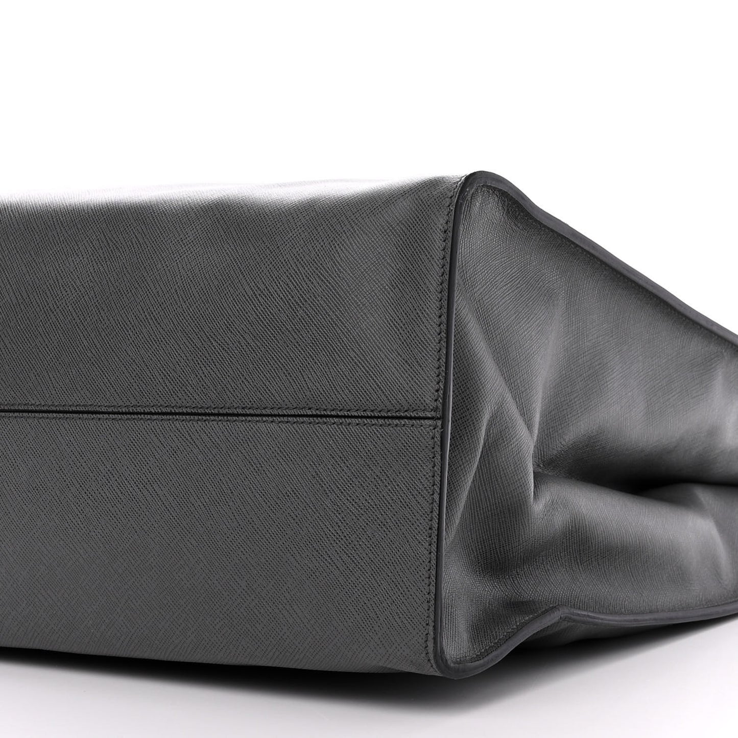 Saffiano Travel Shopping Tote Mercurio