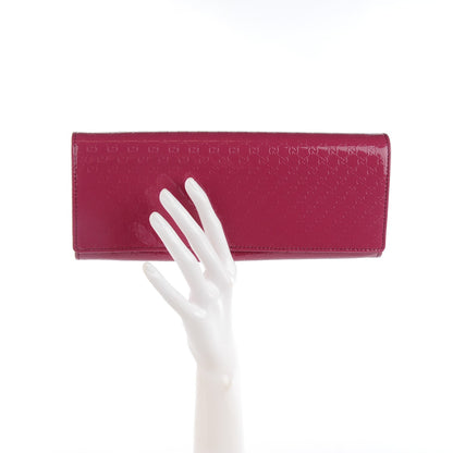 Gucci Patent Microguccissima Small Broadway Clutch Peonia Flower 2 of 7