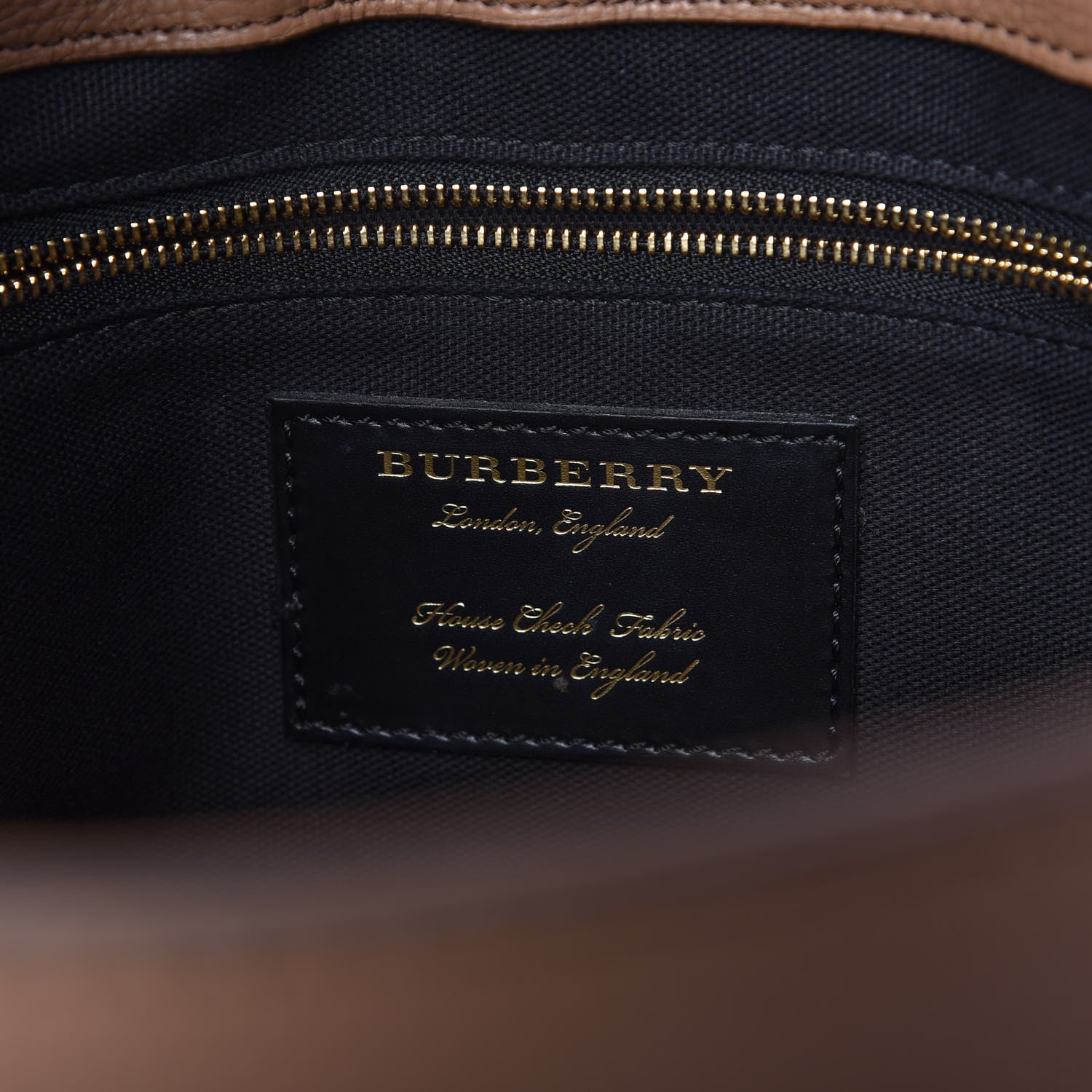 Burberry Derby Calfskin House Check Medium Camberley Dark Sand 8 of 9