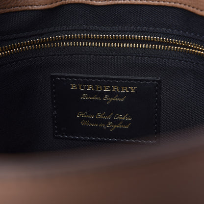 Burberry Derby Calfskin House Check Medium Camberley Dark Sand 8 of 9