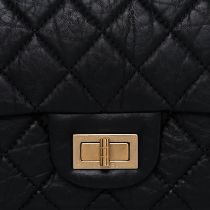 Chanel Aged Calfskin Quilted 2.55 Reissue 227 Flap Black 4 of 14