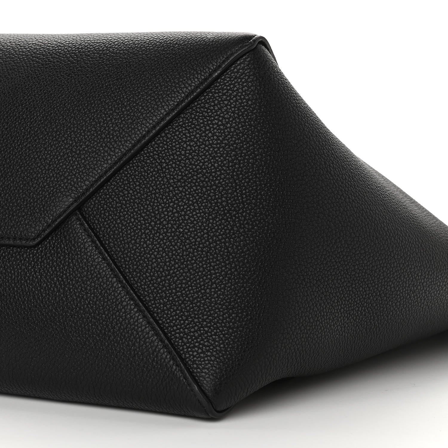 Celine Soft Grained Calfskin Small Belt Cabas Phantom Black 9 of 9