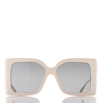 Gucci Acetate Square Frame Wing Sunglasses GG0535S Ivory 2 of 6