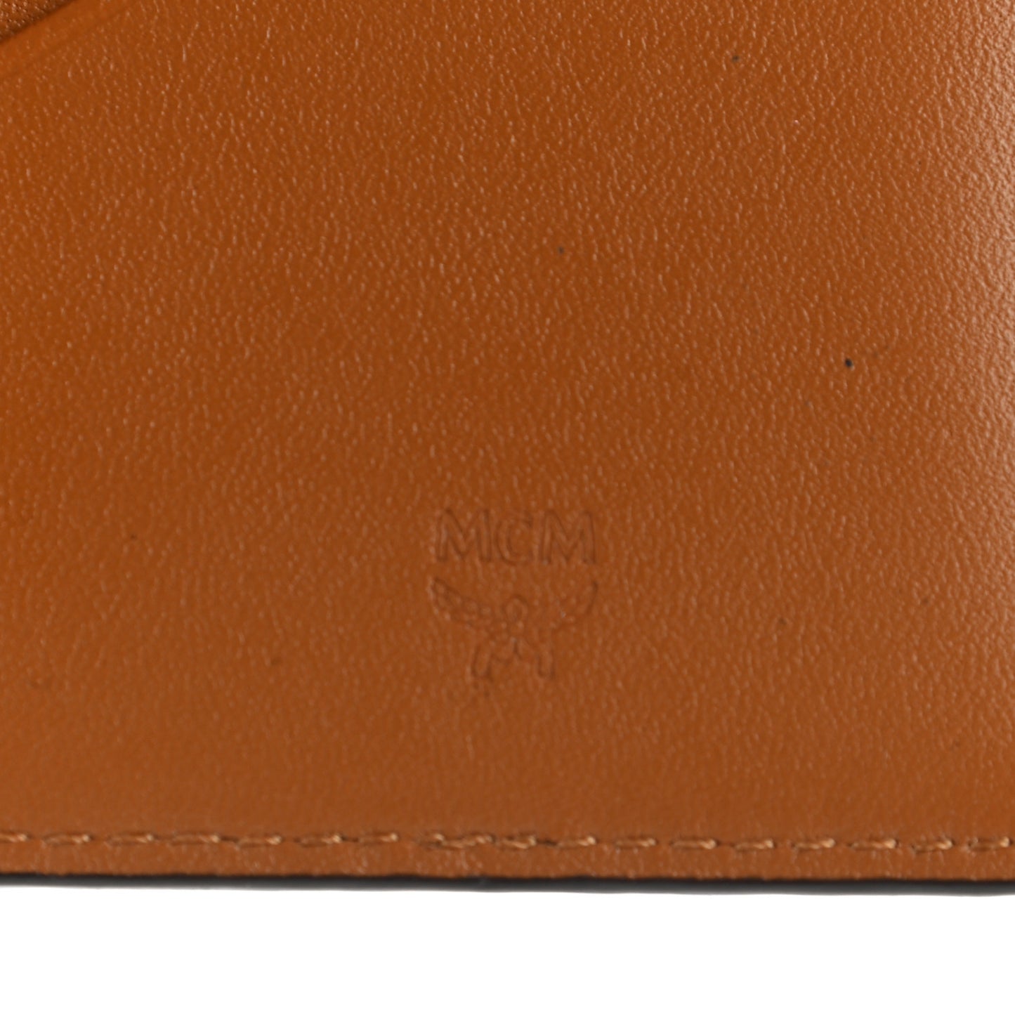 Visetos Mini Two Fold Card Wallet Cognac