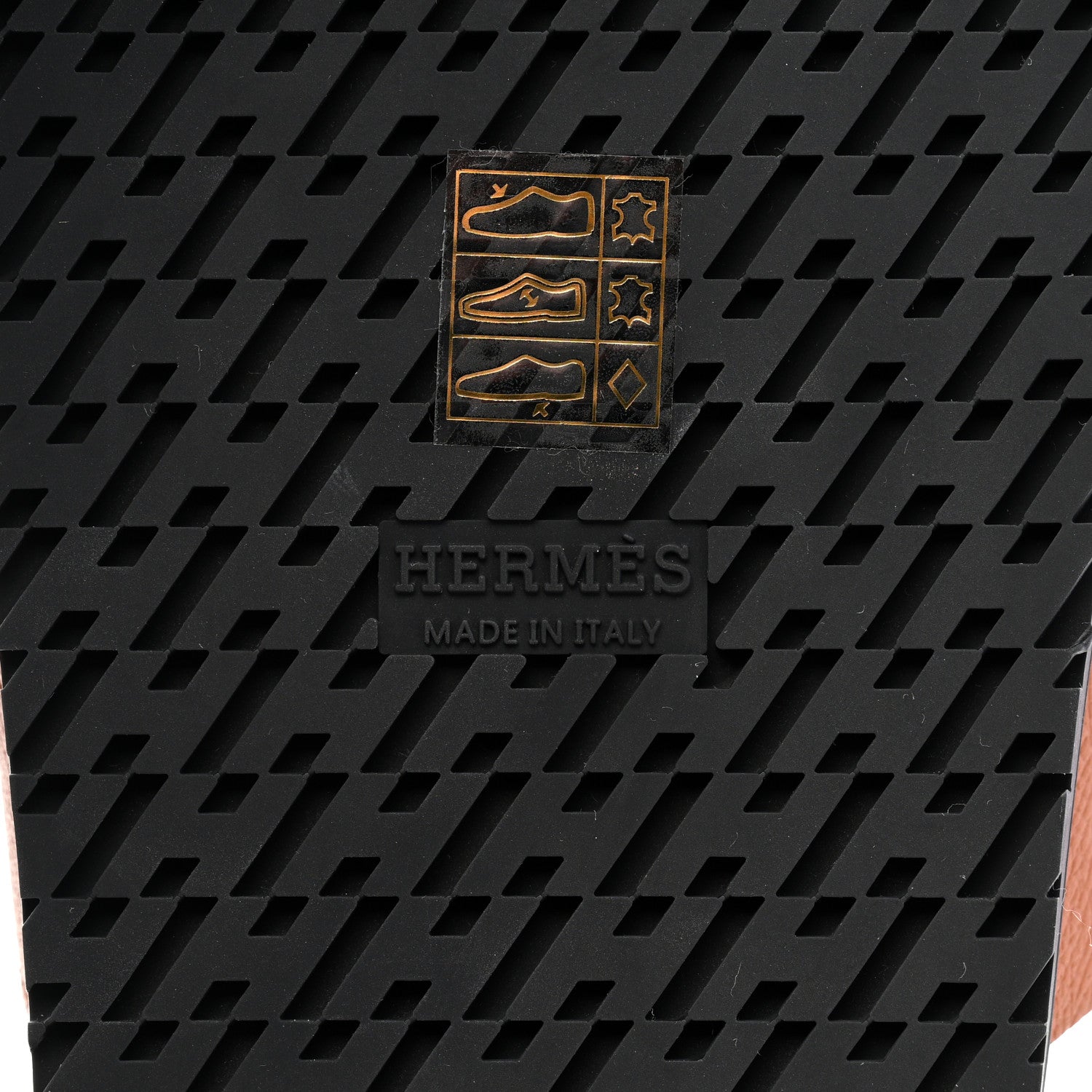 Hermes Epsom Womens Chypre Sandals 40 Natural 8 of 9