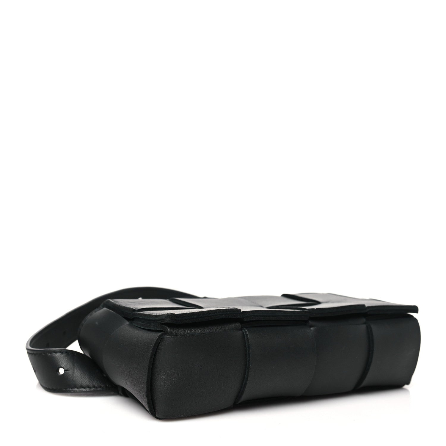 Bottega Veneta Nappa Maxi Intreccio The Belt Cassette Bag Black 4 of 12