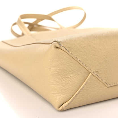 Celine Grained Calfskin Small Vertical Cabas Sand 8 of 9