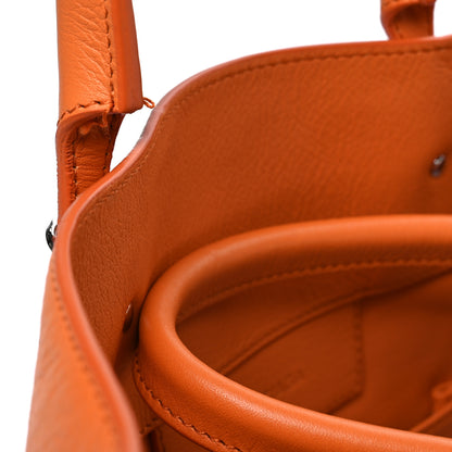 Balenciaga Veau Papier A4 Zip Around Tote Mandarine 13 of 13