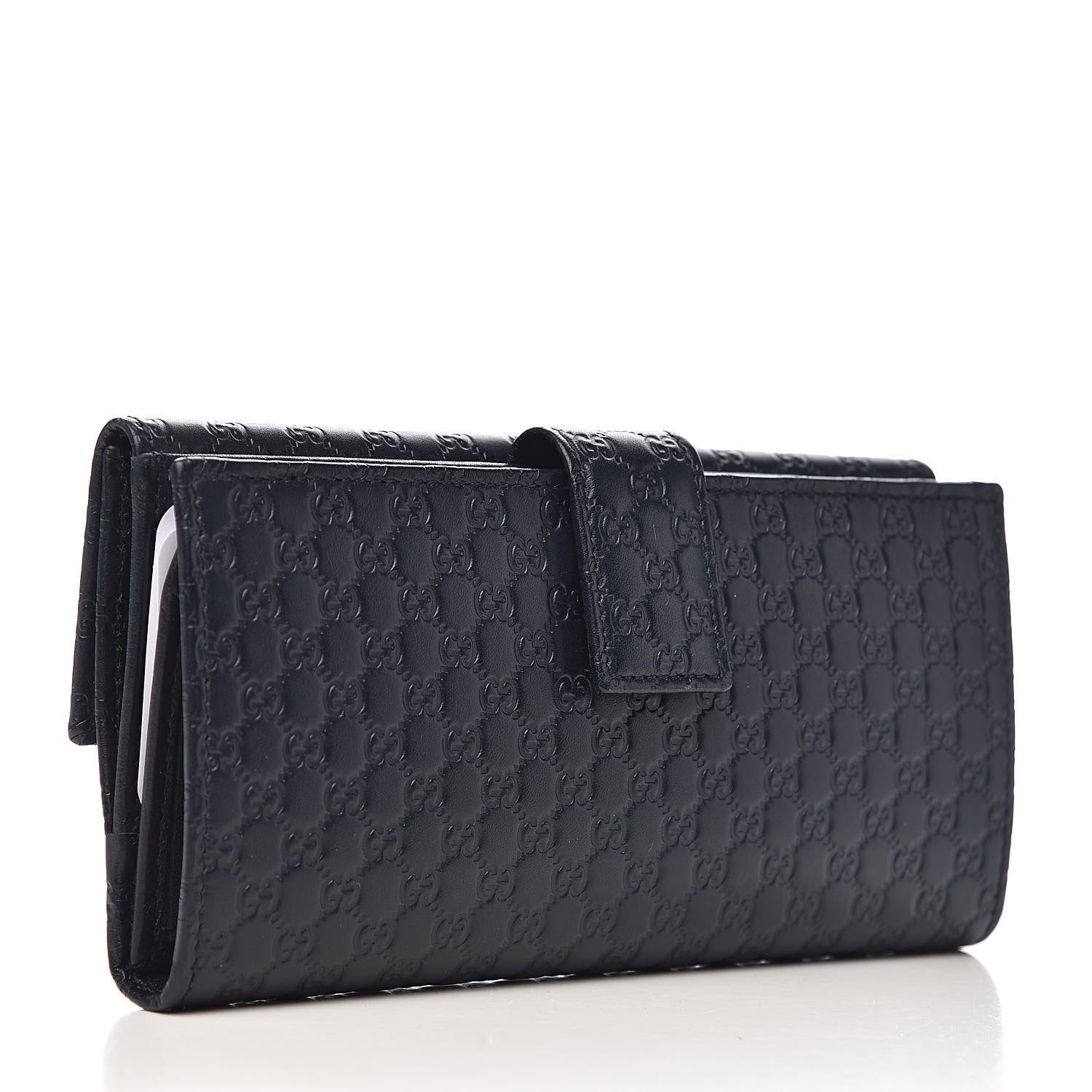 Gucci Microguccissima Continental Flap Wallet Navy 3 of 8