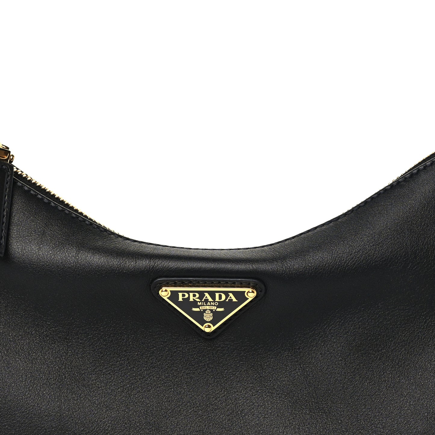 Soft Calfskin Medium Aimee Shoulder Bag Black