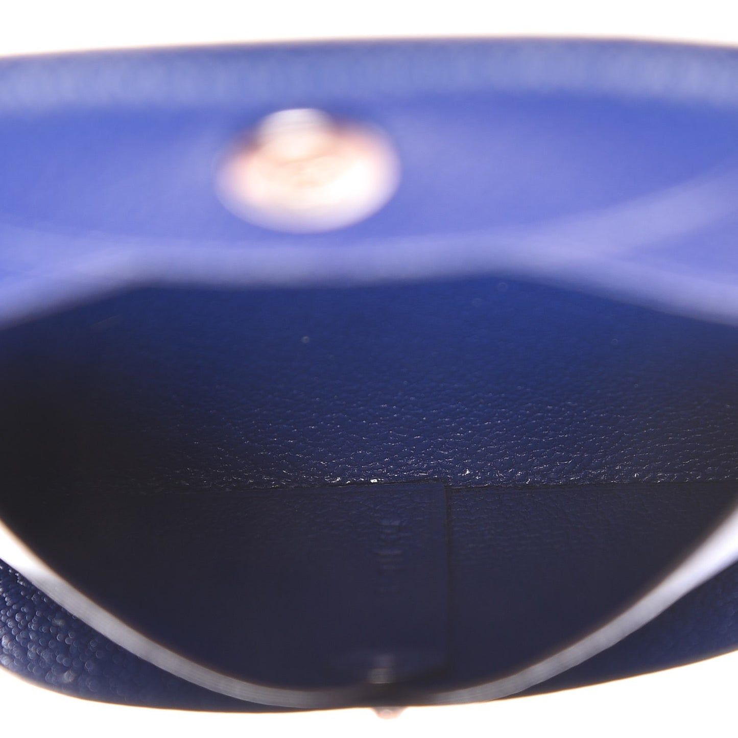 Chevre Mysore Bastia Coin Purse Bleu Electrique