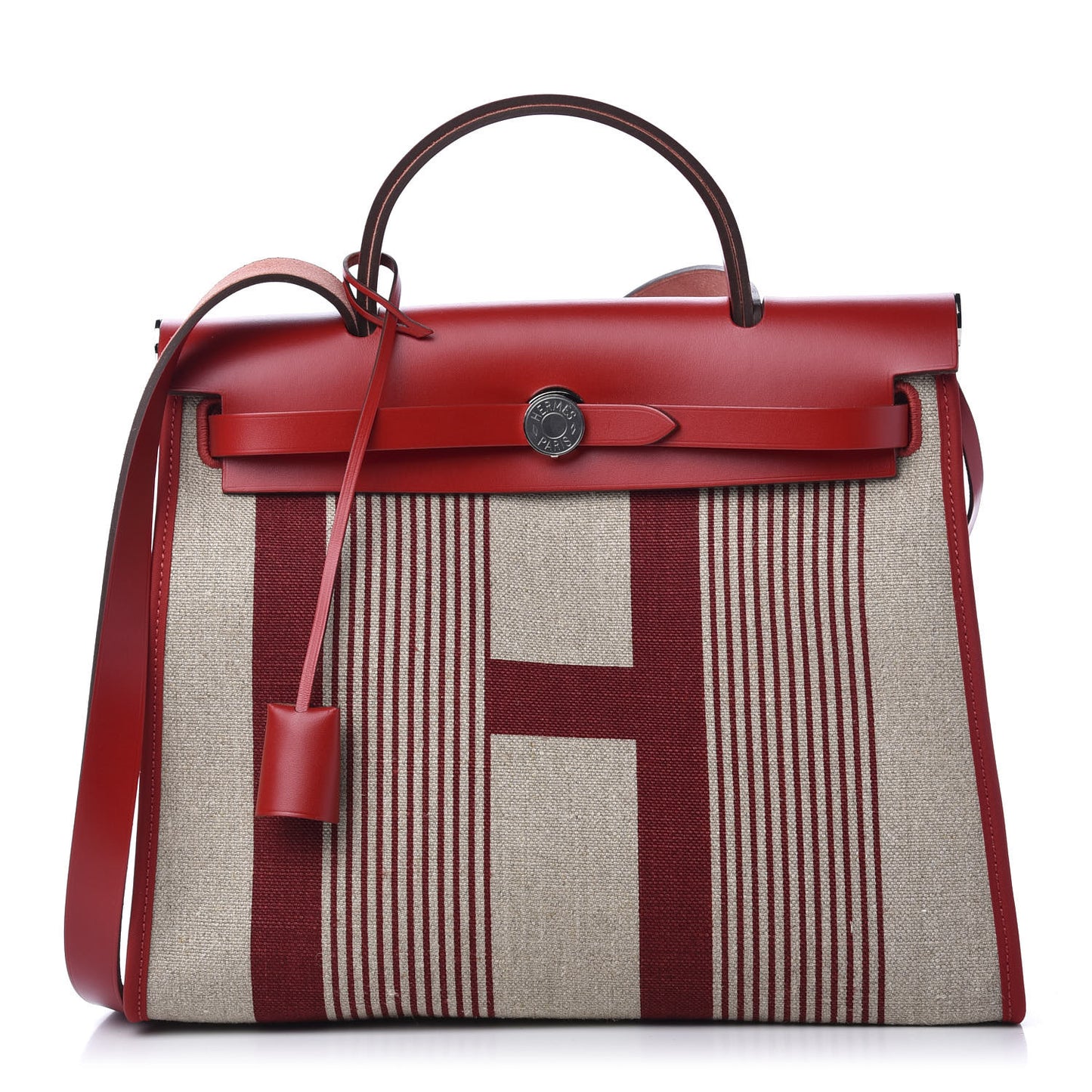 Vache Hunter Toile H Vibration Herbag Zip 31 PM Bordeaux Ficelle Rouge Piment