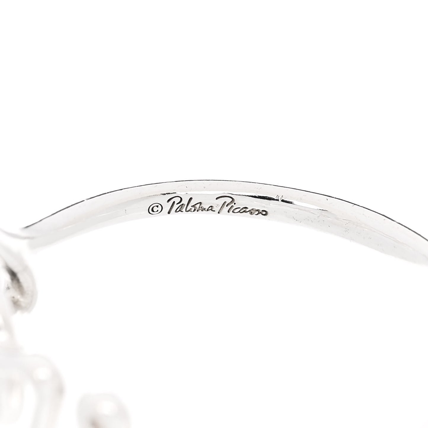 Sterling Silver Paloma Picasso Graffiti Love Ring 54 7