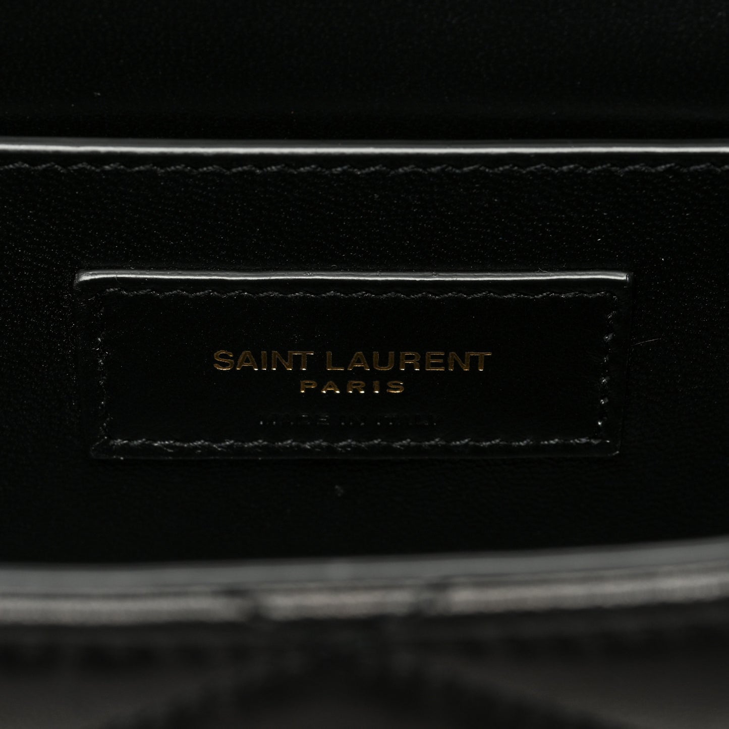 Lambskin Matelasse Monogram June Box Bag Black